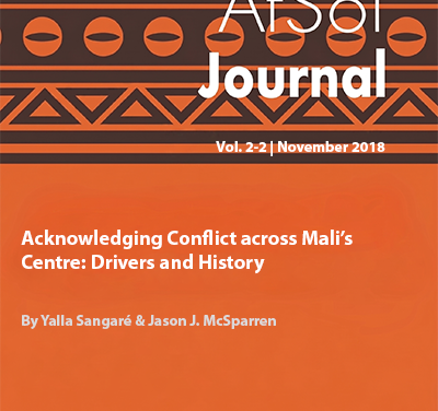 Acknowledging Conflict across Mali’s Centre: Drivers and History