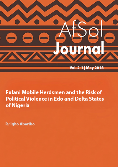 Fulani Mobile Herdsmen and the Risk of Political  Violence in Edo and Delta States of Nigeria