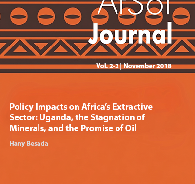 Policy Impacts on Africa’s Extractive Sector: Uganda, the Stagnation of Minerals, and the Promise of Oil