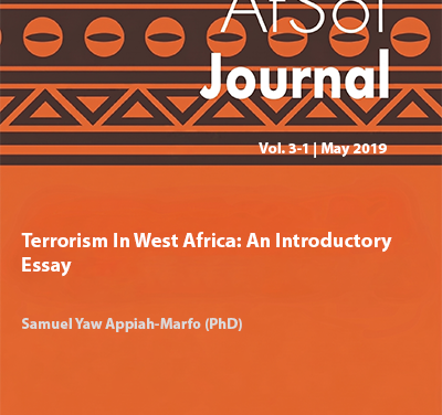 Terrorism In West Africa: An Introductory Essay