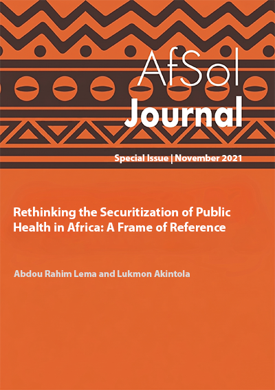 Rethinking the Securitization of  Public Health in Africa: A Frame of Reference