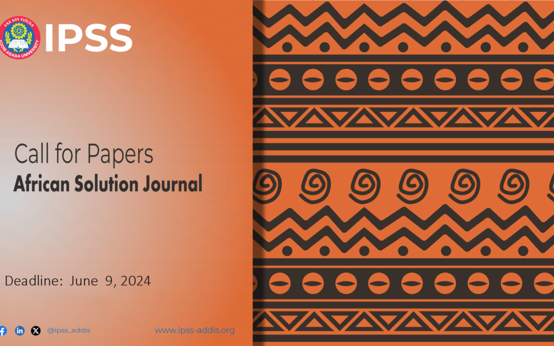 Call for papers: African Solution Journal