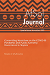 Contending Narratives on the  COVID-19 Pandemic and Public  Authority Governance in Nigeria