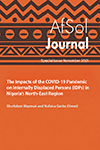 The Impacts of the COVID-19  Pandemic on Internally  Displaced Persons (IDPs) in  Nigeria’s North-East Region