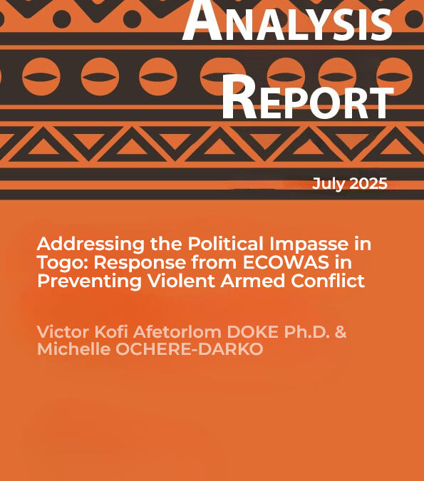 Addressing the Political Impasse in Togo: Response from ECOWAS  in Preventing Violent Armed Conflict