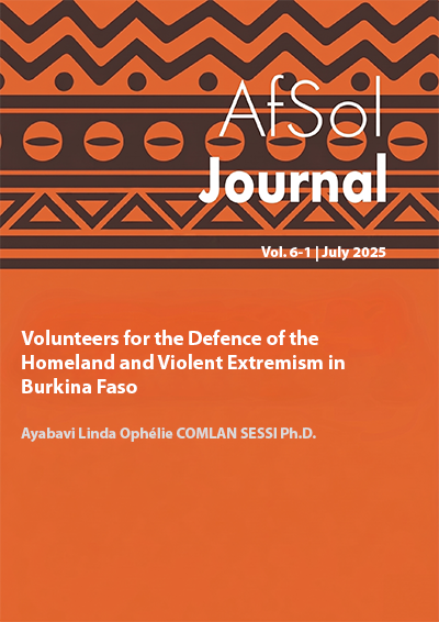 Volunteers for the Defence of the Homeland and Violent Extremism in  Burkina Faso