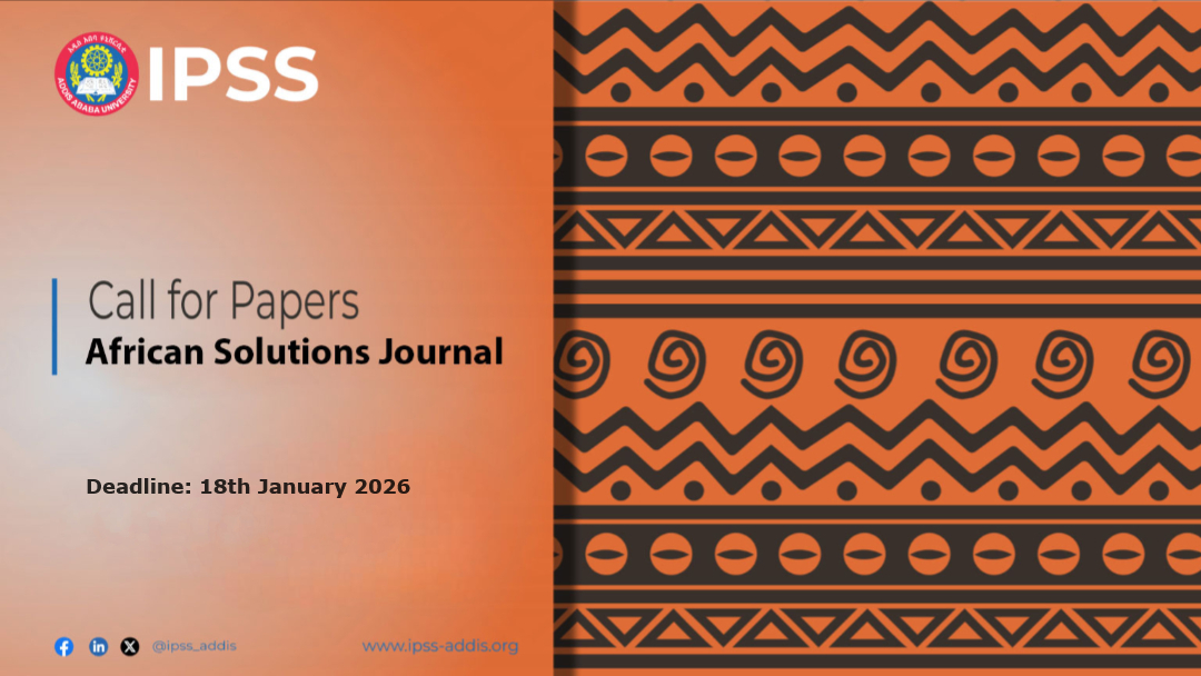 Call for papers: African Solutions Journal