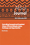 Controlling Transnational Organized Crimes (TOCs) in Ethiopia:  Issues, Challenges and Opportunities