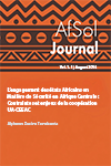 L’engagement des états Africains en Matière de Sécurité en Afrique Centrale :  Contraintes et enjeux de la coopération UA-CEEAC