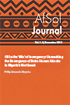 Oil in the ‘Mix’ of Insurgency: Unmasking the Resurgence of Boko  Haram Attacks in Nigeria’s Northeast