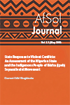 State Response to Violent Conflicts: An Assessment of  the Nigerian State and the Indigenous People of Biafra  (Ipob) Separationist Movement