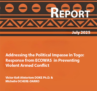 Addressing the Political Impasse in Togo: Response from ECOWAS  in Preventing Violent Armed Conflict