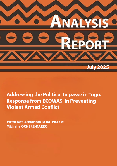 Addressing the Political Impasse in Togo: Response from ECOWAS  in Preventing Violent Armed Conflict