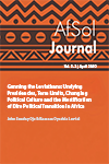 Gunning the Leviathans: Undying  Presidencies, Term Limits,  Changing Political Culture and  the Mortification of Dire Political  Transition in Africa