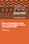 Media and Peacebuilding in  Zamfara State of  North-West  Nigeria: A Study of an Armed  Bandit Conflict