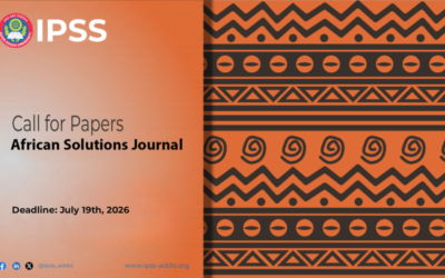Call for papers: African Solutions Journal