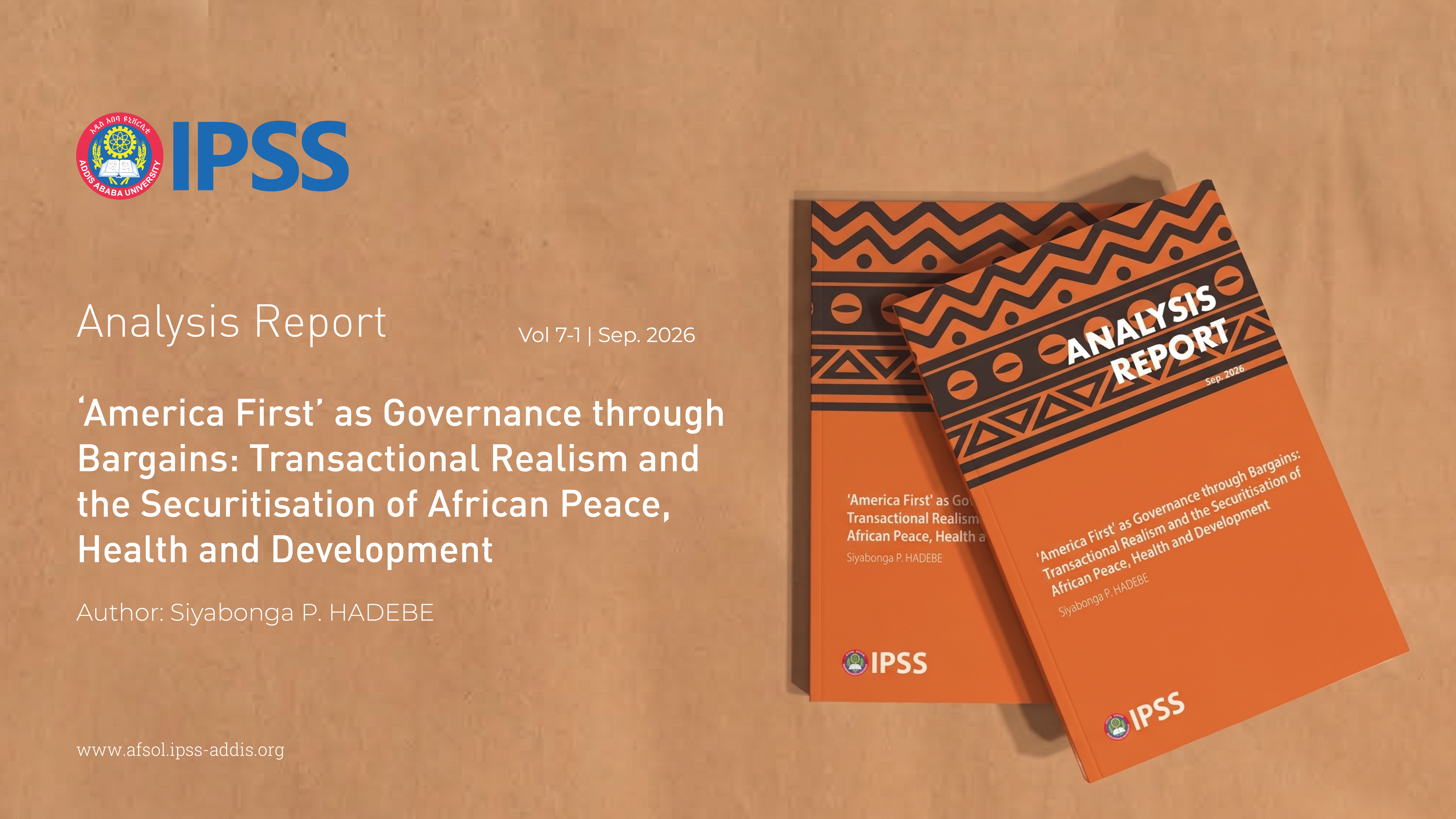 ‘America First’ as Governance through Bargains: Transactional Realism and the Securitisation of African Peace, Health and Development