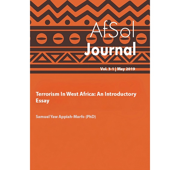 Terrorism In West Africa: An Introductory Essay
