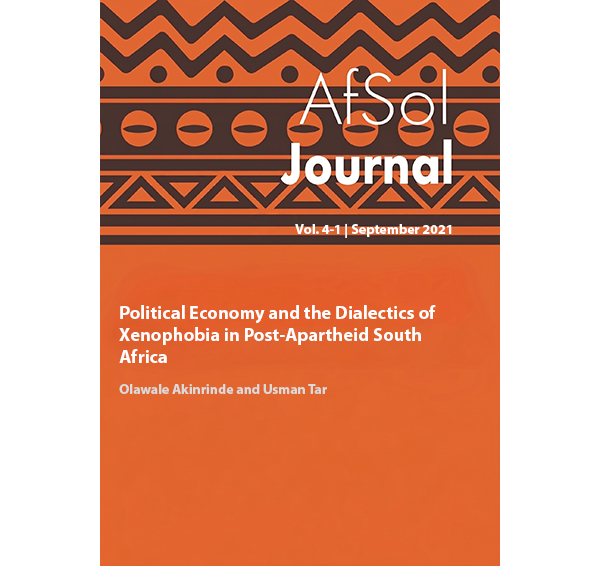 Political Economy and the  Dialectics of Xenophobia in Post Apartheid South Africa
