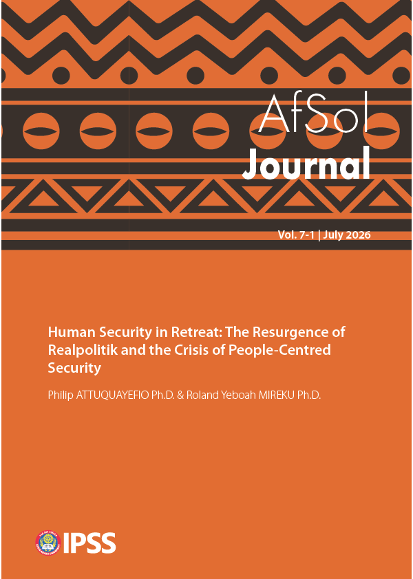 Human Security in Retreat: The Resurgence of Realpolitik and the Crisis of People-Centred Security