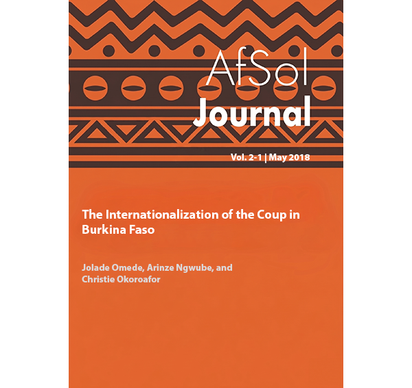 The Internationalization of the Coup in Burkina Faso