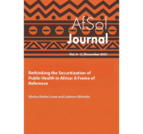 Rethinking the Securitization of  Public Health in Africa: A Frame of Reference