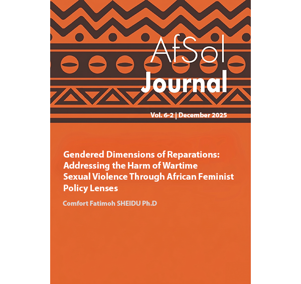 Gendered Dimensions of Reparations: Addressing the Harm of Wartime Sexual Violence Through African Feminist Policy Lenses