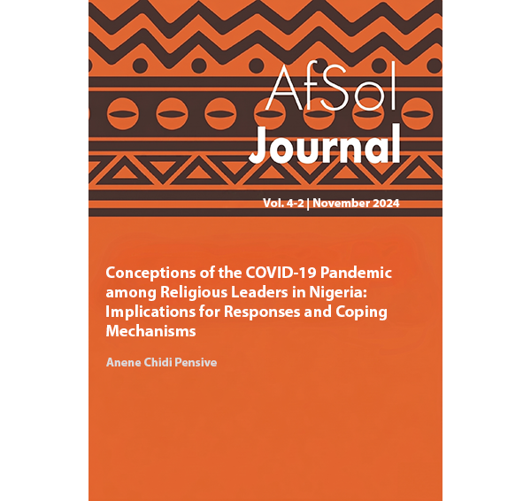 Conceptions of the COVID-19  Pandemic among Religious  Leaders in Nigeria: Implications  for Responses and Coping  Mechanisms